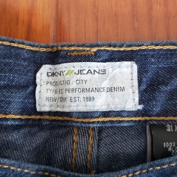 DKNY Indigo Relaxed Fit Jeans - Picture 3 of 4